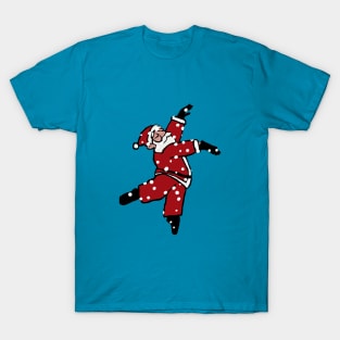 Dancing Santa 10 T-Shirt